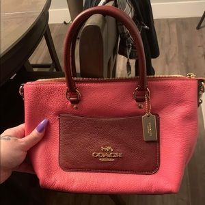 Coach mini emma satchel